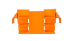 Adapter montażowy na 6 złączek MIKRO pomarańczowy 243-113 /10szt./