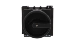 Rozłącznik 40A 3P+N 1Z+1R natablicowy czarna rączka z blokadą P1-40/EA/SVB-SW/N/HI11 199901