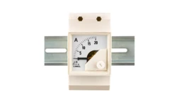 Miernik elektromagn. na szynę N:wykonanie normalne E208:zakr.pom. 15A EB16