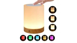 Bezprzewodowa Lampka Nocna Kolorowa RGB Sterowana Dotykiem I-LED TOUCH