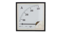 Amperomierz analogowy 96x96 N IP50 E42 400A 400/5 pozycja pracy C3 K=90 st. bez atestu KJ EA19N E42100000000