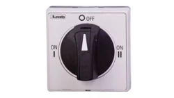 Napęd drzwiowy I-0-II do rozłączników z blokadą czarne GAX67B