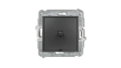 ICON Mechanizm łącznika jednobiegunowego w stylu amerykańskim grafitowy 11IWPUS-1