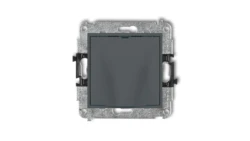 ICON Mechanizm wypustu kablowego grafitowy mat 28IWPK