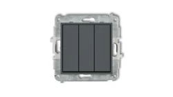 ICON Mechanizm łącznika potrójnego grafitowy mat 28IWP-7