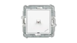 ICON Mechanizm łącznika schodowego w stylu amerykańskim biały IWPUS-3