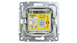 VENA Gniazdo antenowe podwójne TV/SAT krem 510378