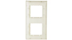 DANTE Ramka podwójna tworzywo ASA KREM 450382