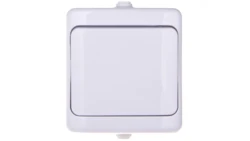 BRYZA Łącznik hermetyczny pojedynczy IP54 biały 180401 /20szt./