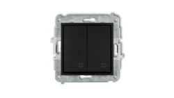 ICON Mechanizm łącznika podwójnego krzyżowego czarny mat 12IWP-66