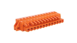 Gniazdo MCS-MIDI Classic 13-biegunowe pomarańczowe raster 5,08mm 231-313/031-000 /25szt./