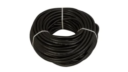 Rura ochronna stalowa pokryta PCV WOT 13 BK czarna E03DK-10030102401 /50m./