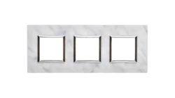DANTE Ramka potrójna kamień BIANCO 4504483