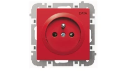 SANTRA gniazdo DATA bez ramki podtynkowe biały 4142-10