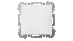 SANTRA łącznik schodowy bez ramki podtynkowy biały 4112-10