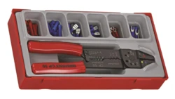 Zestaw szczypiec z konektorami 112 elementów Teng Tools TTCP122 110380102