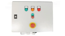 Układ styczników gwiazda-trójkąt 90kW IP20 na płycie montażowej 1000x800 sterowanie 230V UGT 90KW IP20