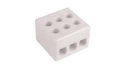 Złączka gwintowa porcelanowa szkliwiona 2,5 mm² 3 tory CPO 3-2.5 80018516 /16szt./