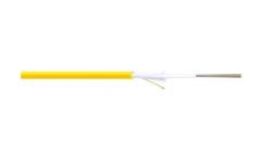 Kabel światłowodowy uniwersalny 12 włókien SM 9/125 OS2 G652D 1500N LS0H B2ca żółty DK-B3912-SC-Y-1 /bębnowy/