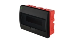 Rozdzielnica modułowa Elegant 1x12 podtynkowa IP40 N+PE czarny 2413-09