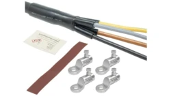 Mufa kablowa termokurczliwa z końcówkami kablowymi ze śrubą zrywalną MSLS120 Al/Cu 4x70-120mm² 1kV 2xśruba Al MSLS1202A12