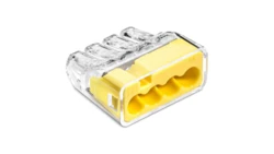 IDEALNA Szybkozłączka SCP4 wtykowa do drutów i wielodrutów 4-torowa 4mm² 32A 450V 88000004S /100szt./