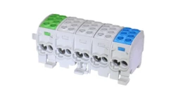 Blok rozdzielczy-odgałęźny Al/Cu SCB 35-5X (80250) SIMBLOCK pięciobiegunowy 35mm2 zie/sza/nie 81507020