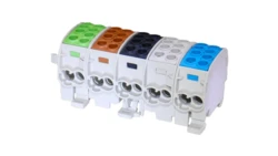 Blok rozdzielczy-odgałęźny Al/Cu SCB 35-5X (80250) SIMBLOCK pięciobiegunowy 35mm2 zie/brą/cza/sza/nie 81507030