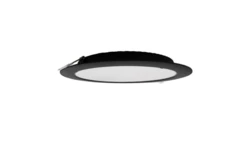 Oprawa downlight P/T okrąg 24W 2640lm 4000K IP20 czarny DL-1 EC20466