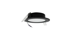 Oprawa downlight P/T okrąg 6W 660lm 4000K IP20 czarny DL-1 EC20463