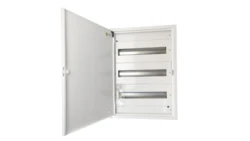 Rozdzielnica natynkowa metalowa 54 modułowa 3x18 436x605x130 RAL9003 IP30 MN54/3/18