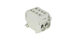 Blok rozdzielczy 1-torowy Al/Cu 1x70/2x50 szary E.4163/SZ