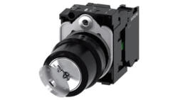 Przełącznik z kluczem Ronis SB30 2-poz bistabilny tworzywo 22mm styk 1Z klucz w poz O+I SIRIUS ACT 3SU1100-4BF11-1BA0