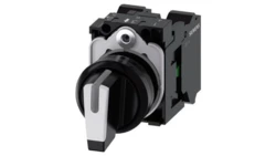 Przełącznik bistabilny, 3-pozycyjny, 10A, O 22mm, Siemens SIRIUS ACT 3SU1100-2BL60-3NA0