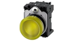 Lampka sygnalizacyjna kompletna 22mm żółta LED 24V AC-DC metal przył śrubowe SIRIUS ACT 3SU1152-6AA30-1AA0