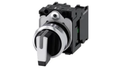 Przełącznik selektora, podświetlany, 22 mm, okrągły 3SU1150-2BM60-1NA0