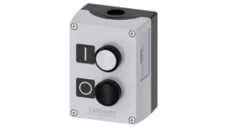 Kaseta obudowa sterownicza szara dwa przyciski biały /I/ 1NO czarny /O/ 1NC SIRIUS ACT 3SU1802-0AC00-2AB1