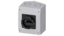 Rozłącznik główny w obudowie 3P 63A 22kW AC23A 400V styki pom 1Z 1R pokrętło czarne 3LD2565-1GP51