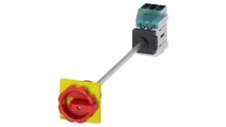 Rozłącznik główny/awaryjny 3P 16A 7,5kW AC23A 400V montaż na płycie otwór centralny 22.5 mm pokrętło 3LD3048-0TK53