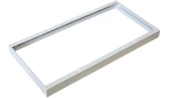 Rama montażowa do panelu led 600x300x44 zatrzaskowa aluminium biała EC20200
