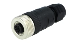 Złącze M12 żeńskie proste 8-pinowe 49913