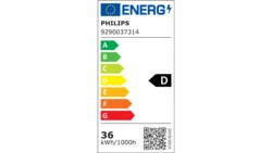 Żarówka LED CorePro 36W zam 200W 5300lm 2700K TForce Core LED HPL 36W E27 827 FR Szkło matowe 3 lata gwar