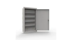 Rozdzielnica natynkowa metalowa 96 modułowa 4x24 544x836x130 RAL9003 IP30 MN96/4/24