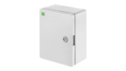 INDUSTRIAL SR4 obudowa z tworzywa ABS 210x280x130 z płytą metalową IP65 szary 2760-00