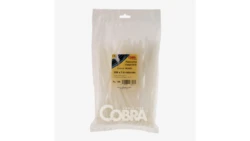 Opaska kablowa otwierana wielokrotnie biała 300x7.6 COBRA /100szt./ 962104