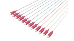 Pigtail światłowodowy 12szt, SC simplex, OM4 50/125, 2m, LSZH, 12 kolorów DK-25221-02-4