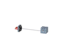 Napęd obrotowy boczny dwustronny z wałkiem 300mm i z pokrętłem żółto-czerwonym do 3VA10/11 3VA9157-0PK15