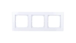 SONATA Ramka potrójna biały mat R-3R/75