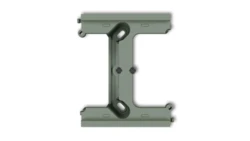 MINI Moduł rozszerzający puszkę natynkową pojedynczą, składaną do ramek wielokrotnych MINI szałwiowy 61DPU-2