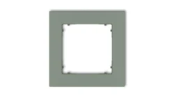 MINI Ramka uniwersalna pojedyncza kwadratowa z tworzywa szałwiowy 61MR-1